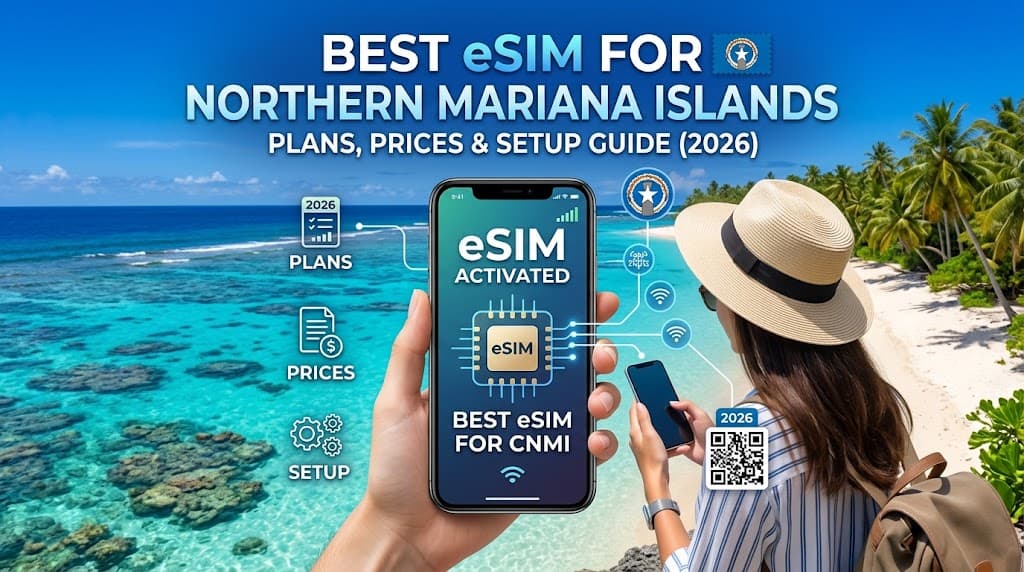 Best eSIM for Northern Mariana Islands: Plans, Prices & Setup Guide (2026)