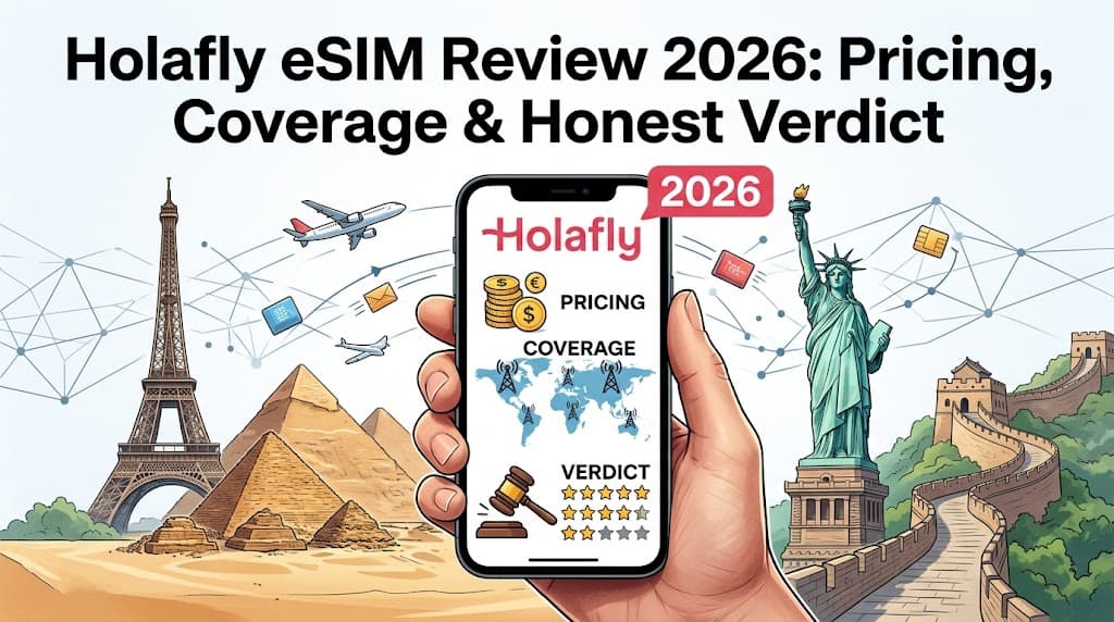 Holafly eSIM Review 2026: Pricing, Coverage & Honest Verdict