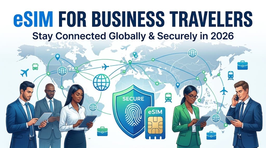 eSIM for Business Travelers: Stay Connected Globally & Securely in 2026