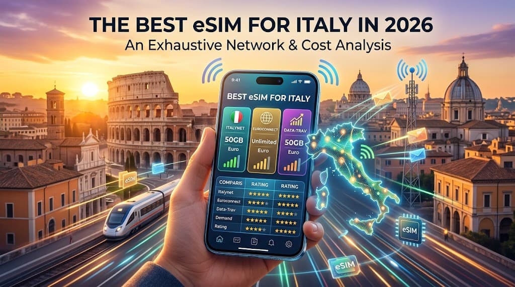 The Best eSIM for Italy in 2026: An Exhaustive Network & Cost Analysis
