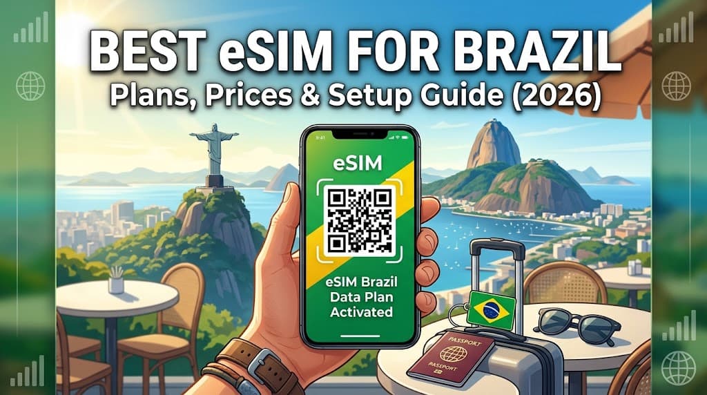 Best eSIM for Brazil: Plans, Prices & Setup Guide (2026)