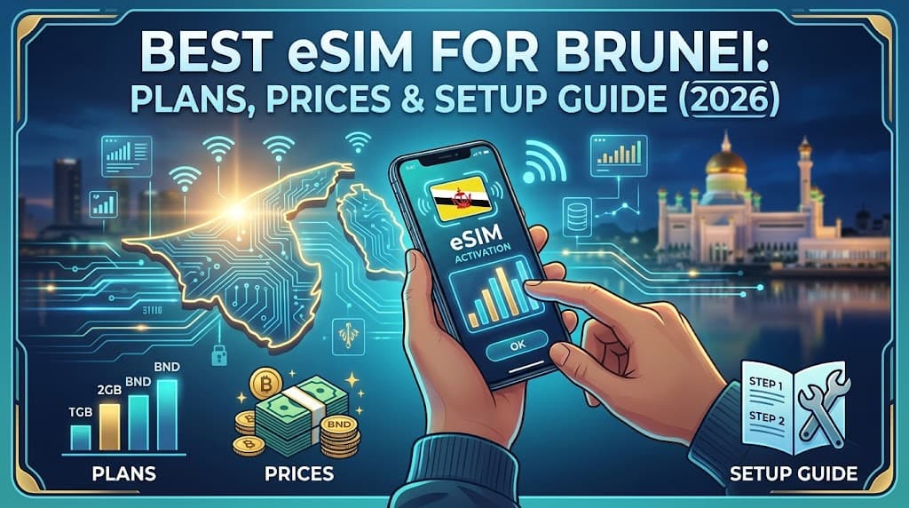 Best eSIM for Brunei: Plans, Prices & Setup Guide (2026)