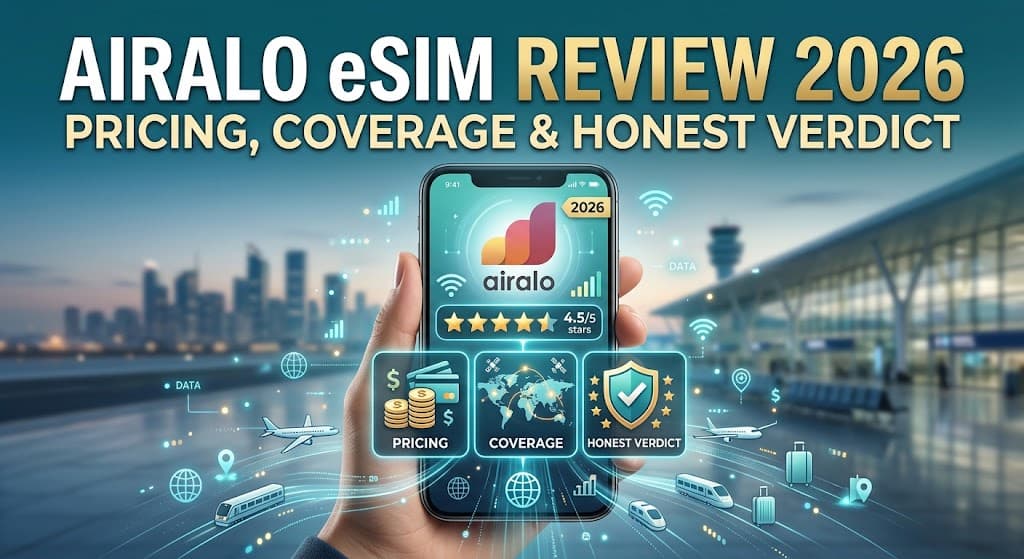 Airalo eSIM Review 2026: Pricing, Coverage & Honest Verdict