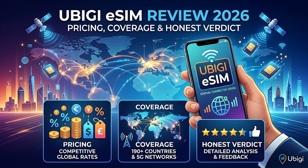 Ubigi eSIM Review 2026: Pricing, Coverage & Honest Verdict