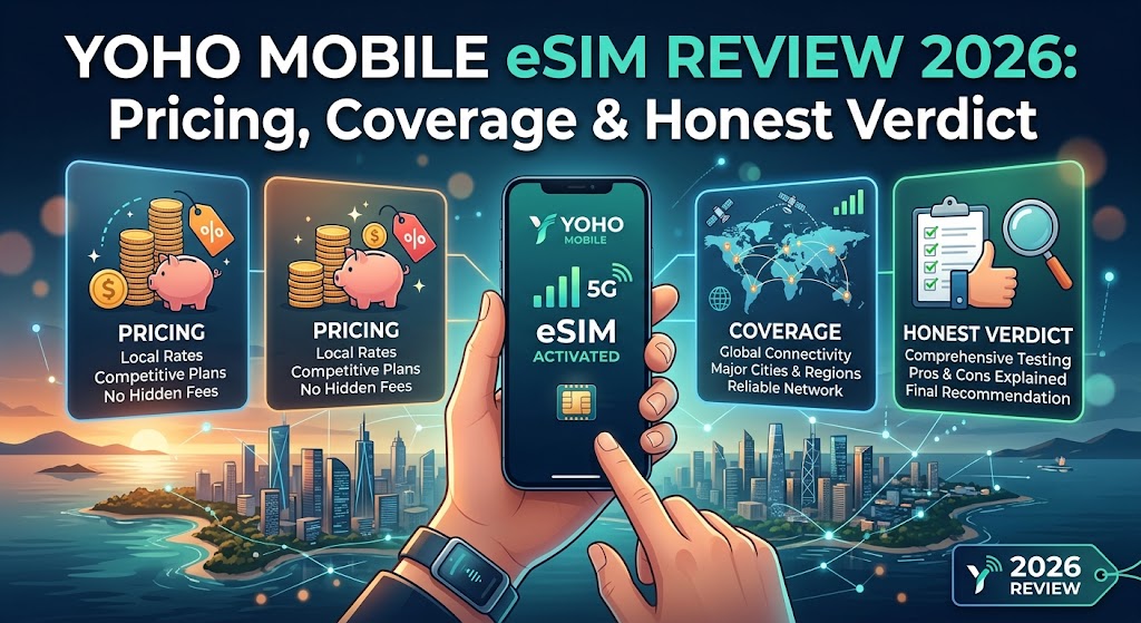 Yoho Mobile eSIM Review 2026: Pricing, Coverage & Honest Verdict