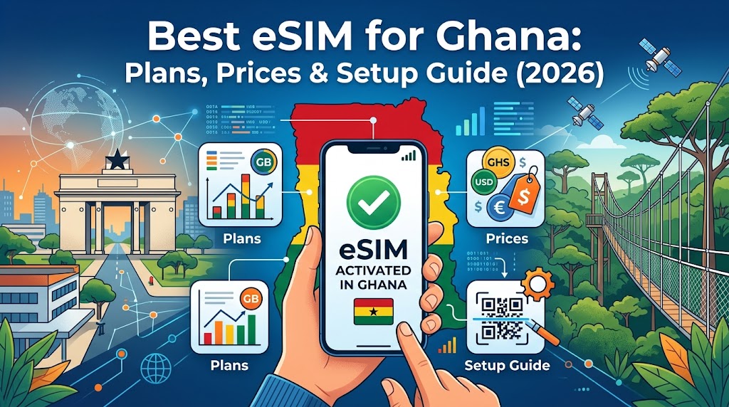Best eSIM for Ghana: Plans, Prices & Setup Guide (2026)