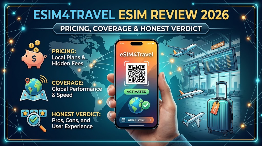 eSIM4Travel eSIM Review 2026: Pricing, Coverage & Honest Verdict