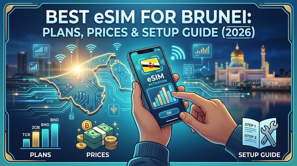 Best eSIM for Brunei: Plans, Prices & Setup Guide (2026)