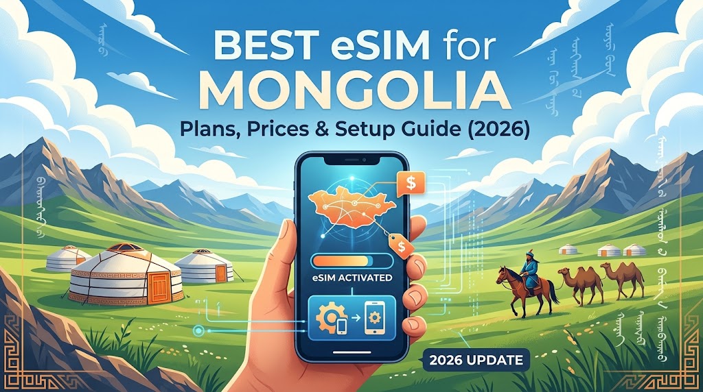 Best eSIM for Mongolia: Plans, Prices & Setup Guide (2026)