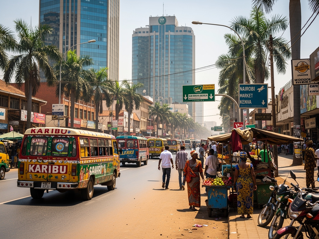 Travel connectivity in Kenya